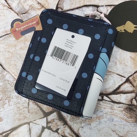NWT  Disney x Kate Spade New York Alice in Wonderland Bifold Wallet Kate Spade - Picture 6 of 7
